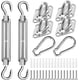 thumbnail image 1 of Kit de herrajes para velas de sombra, kit de fijación de velas de sombra de acero inoxidable 304, fijaciones para velas de sombra triangulares y cuadradas, accesorios de fijación para velas de sombra, 1 of 5