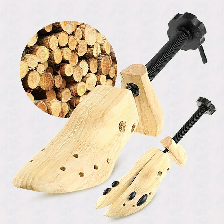 Shoe Stretcher Durable Anti corrision Shoe Widener Smooth Pine