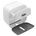 thumbnail image 1 of POINTERTECK Wall Mount Toilet Paper Holder Punch Free Bathroom Tissue Storage Box Roll Paper Storage Container Washroom Drawer Paper Box with Phone Holder, 1 of 9