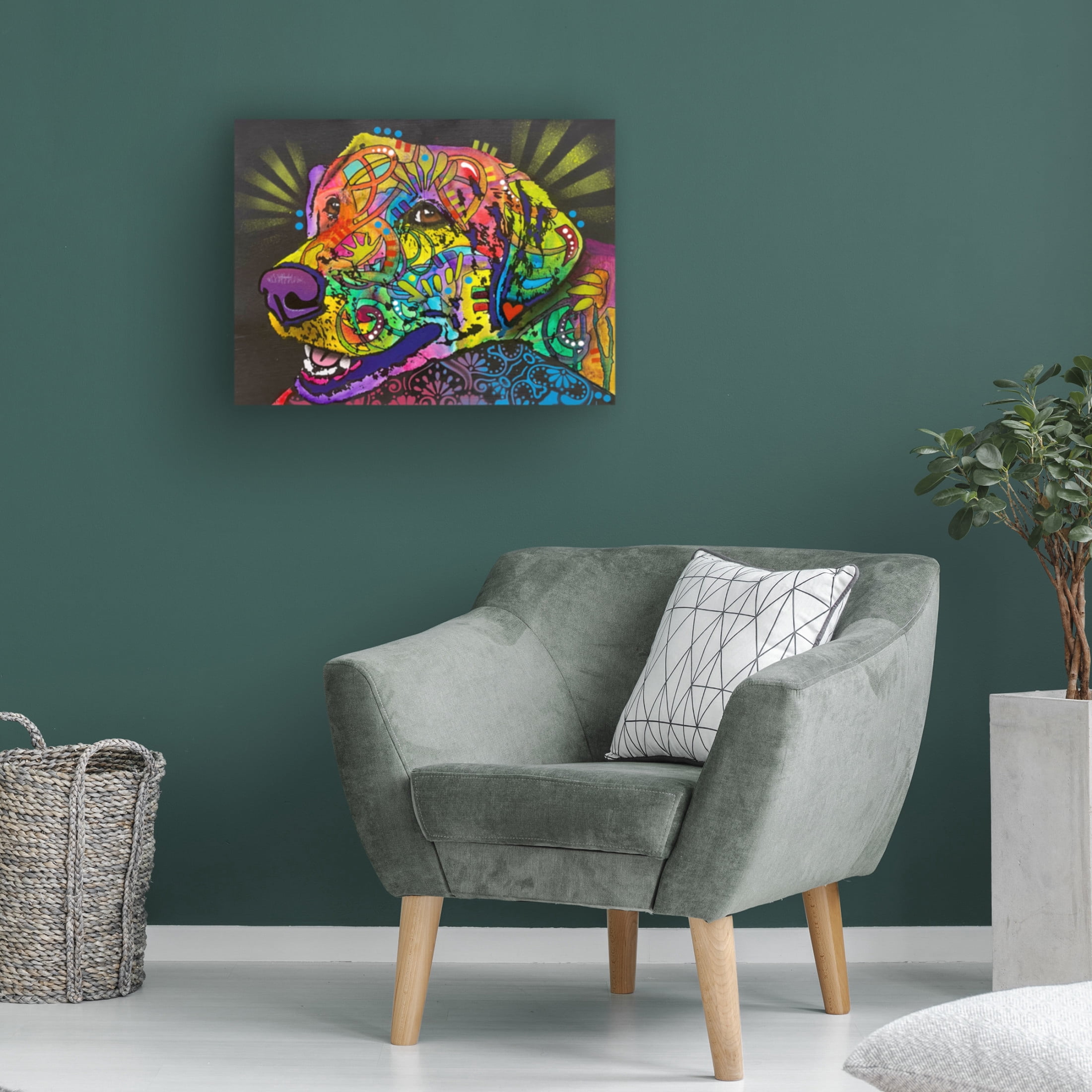 Canvas Wall Art - Dean Russo 'We Make A Good Team' Wall Art for Living Room, Bedroom, or Office Décor by Trademark Fine Art - 32 x 24 Inches