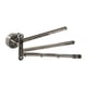 thumbnail image 1 of Toallero giratorio, organizador de barra de toalla, montado en la pared, toallero de baño, soporte resistente para toallas de 3 brazos para cocina, Negro, 1 of 8