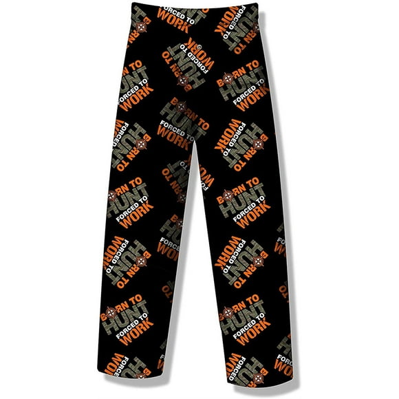 Men's Fun Lounge Pants Boxers Printed Pajama Graphic Pants Loungewear