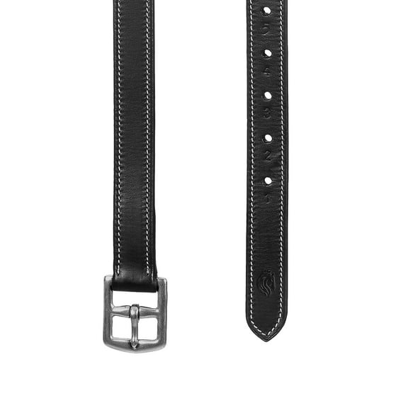 Equinavia Valkyrie Covered Dressage Stirrup Leathers with Stainless Steel Buckles