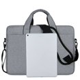 thumbnail image 3 of Bolso para computadora portátil, bolso de negocios, portátil, impermeable, bolso de oficina para hombres y mujeres, 3 of 6