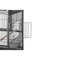 thumbnail image 4 of Prevue Pet Hampton Deluxe Divided Bird Cage Black, 4 of 5