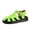 Green, variant on Women's Platform Sandals Chunky Ankle Buckle Open Toe Casual Comfortable Flower Summer Fisherman Sandals Black 37