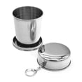thumbnail image 2 of Vaso de agua retráctil portátil de 240 ml, vaso plegable de acero inoxidable para vino, mini vaso telescópico plegable, 2 of 8
