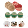 thumbnail image 3 of 9pcs creativo gato cáñamo cuerda bola divertida bola interactiva gatito juguetes para gatito gato, 3 of 5