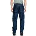 thumbnail image 3 of FULL BLUE Carpenter Flannel Lined Denim Jeans, Relaxed Fit, Utility Pocket & Hammer Loop, Dark Wash, 34x30, 3 of 6