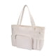 thumbnail image 1 of Bolsa de almacenamiento de hilo multiusos para principiantes de crochet, regalo con cierre de cremallera, bolso de mano para hilo Blanco, 1 of 9