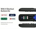thumbnail image 6 of (Pack of 2) Replacement remote control only for Roku TV, compatible with TCL Roku/Hisense Roku/Insignia Roku/Element Roku/Westinghouse Roku/Hitachi Roku TV [Not available for Roku Stick and Box, 6 of 10