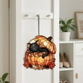 thumbnail image 4 of Decoraciones De Halloween Adorno Colgante De Calabaza Acrílica En 2D Para Fiestas En Casa, Ventanas, Paredes Y Puertas, 4 of 6