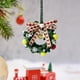 thumbnail image 5 of Adornos colgantes navideños para decoración del hogar, adorno para puerta de granja, oficina Guirnalda, 5 of 8