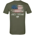 thumbnail image 3 of Men's Team Penske Green Joey Logano Flag T-Shirt, 3 of 3