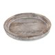 thumbnail image 3 of Organizador de mostrador de baño de madera, bandeja decorativa redonda, centro de mesa para baño C, 3 of 9