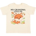thumbnail image 3 of Inktastic My Grandma Loves Me- little fox Boys or Girls Toddler T-Shirt, 3 of 5