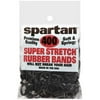 Spartan: Super Stretch Black Rubber Bands, 400 ct