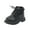 Black, variant on Boys' Boots Clearance Girls Ankle Boots Lace Up Work Boot Combat Booties for Little/Big Kids Save Big