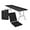 Black, variant on YYEAN 6 Foot Foldable Table with Built in Handle & Steel Legs,Heavy Duty Portable,Perfect for Party, Dining, Wedding, Events, Picnic Indoor, Outdoor, Camping, Utility, Folding-Black
