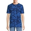 Chaps Men's Fashion Print Tee with Short Sleeves