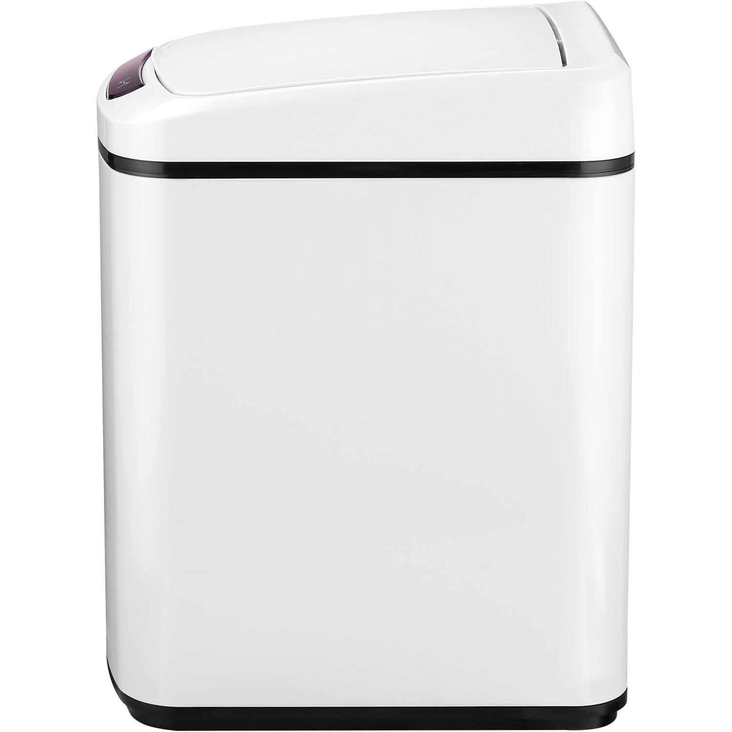 Hanover 12 Liter / 3.2 Gallon Hands Free Trash Can Garbage Bin, Fingerprint resistant, Soft Close, Sensor Lid