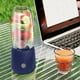 thumbnail image 5 of Batidora Portátil Exprimidor 6 Cuchillas de Acero Inoxidable | Batidora recargable USB | Batidora personal para llevar de 350 ml | Batería de 1200 mAh | Extractor de jugo deportivo de viaje de mano, 5 of 10