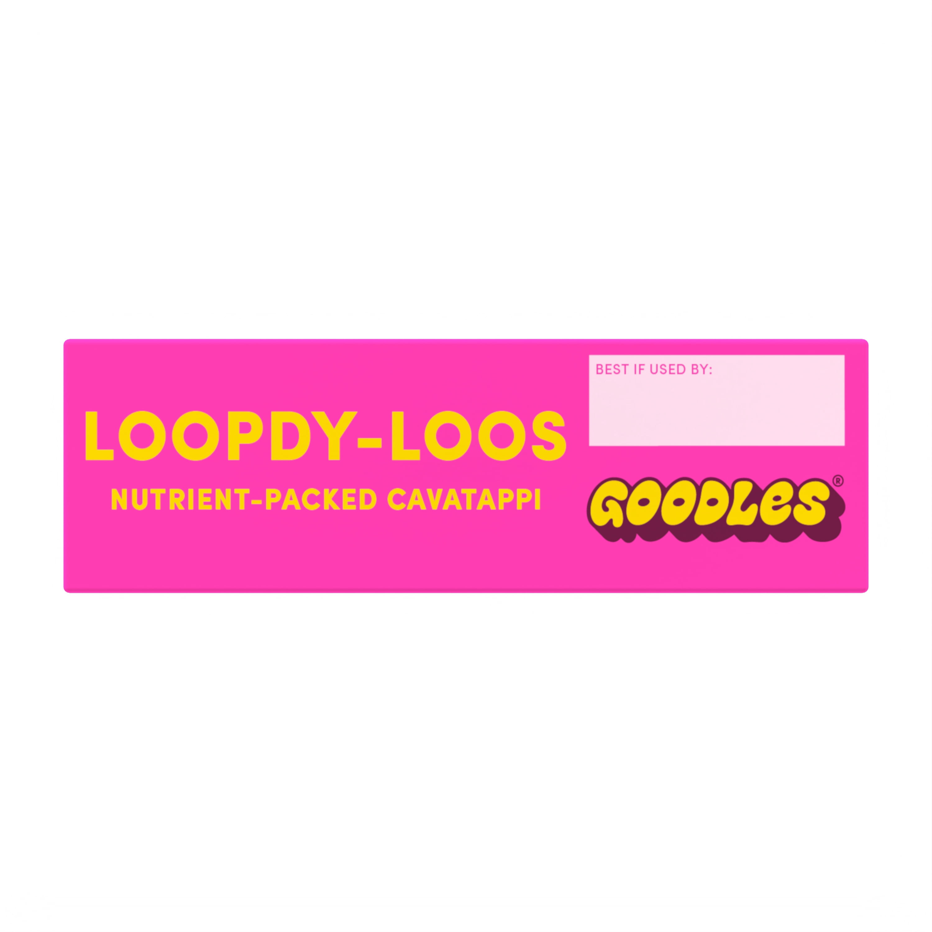 Goodles Protein-Packed Loopdy-Loos Cavatappi Dry Pasta 8 oz