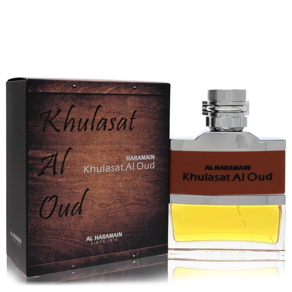 Eau De Parfum Spray (Unisex) 3.4 ozAl Haramain Khulasat Al Oud by Al Haramain