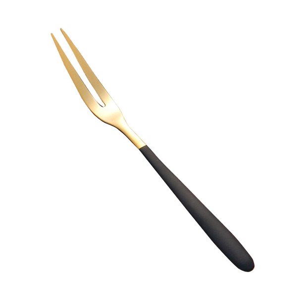 Cubertería, tenedor para frutas de acero inoxidable de lujo de oro tarta postre tenedor bonito para fiesta tenedor para caracoles restaurante cocina herramienta