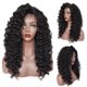 thumbnail image 3 of FOMIYES Heat Resistant Short Bob Lace Front Wig Black Curly Synthetic Lightweight Breathable, 3 of 7