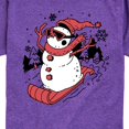 thumbnail image 3 of Instant Message - Snowman Sled - Toddler & Youth Short Sleeve Graphic T-Shirt, 3 of 7