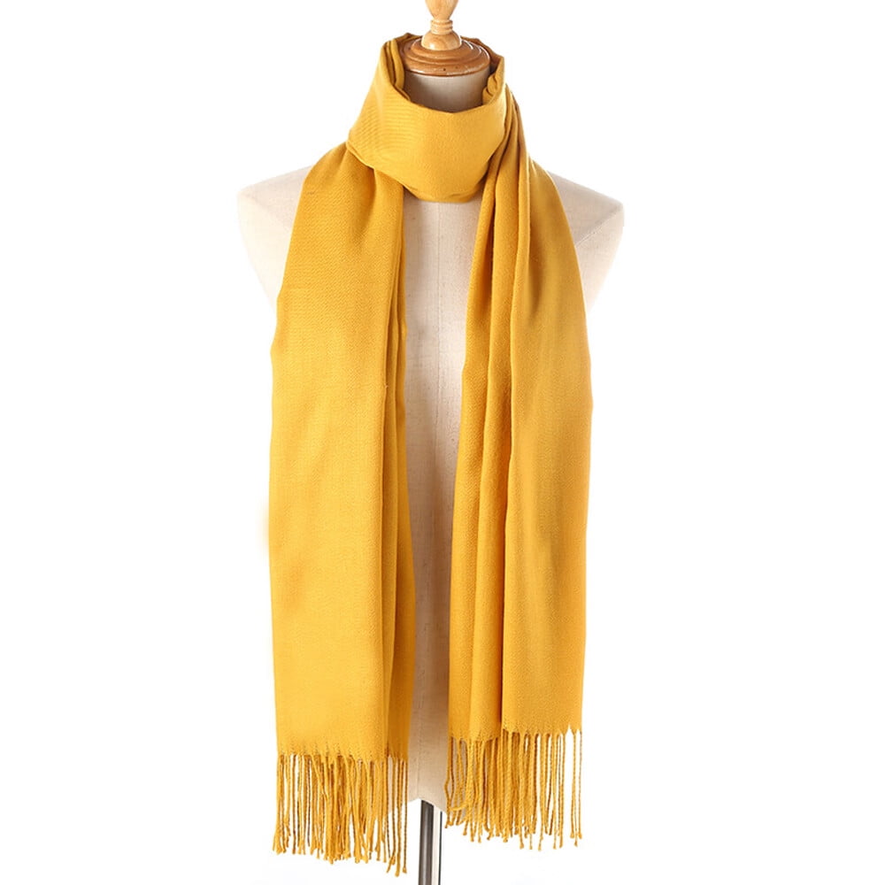 mens yellow scarves