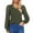 Green, variant on Women Sweaters Women Tops Ladies' Fashionable Casual Corset V Neck Long Sleeved Shirt Lace Top Sweater
