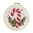 thumbnail image 2 of Christmas Embroidery KIT,Adults Kids DIY Handmade,Hand Embroidery Kits With Stamped Embroidery Pattern, 2 of 5