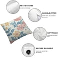 thumbnail image 4 of BANET  Pillow Covers Eucalyptus Leaves Vase Decorations Spring Summer Stripe Pillowcase for Living Room Sofa Bedroom Car 22x22in, 4 of 5