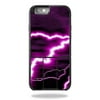 Skin Decal Wrap Compatible With OtterBox Universe iPhone 6/6s Purple Lightning
