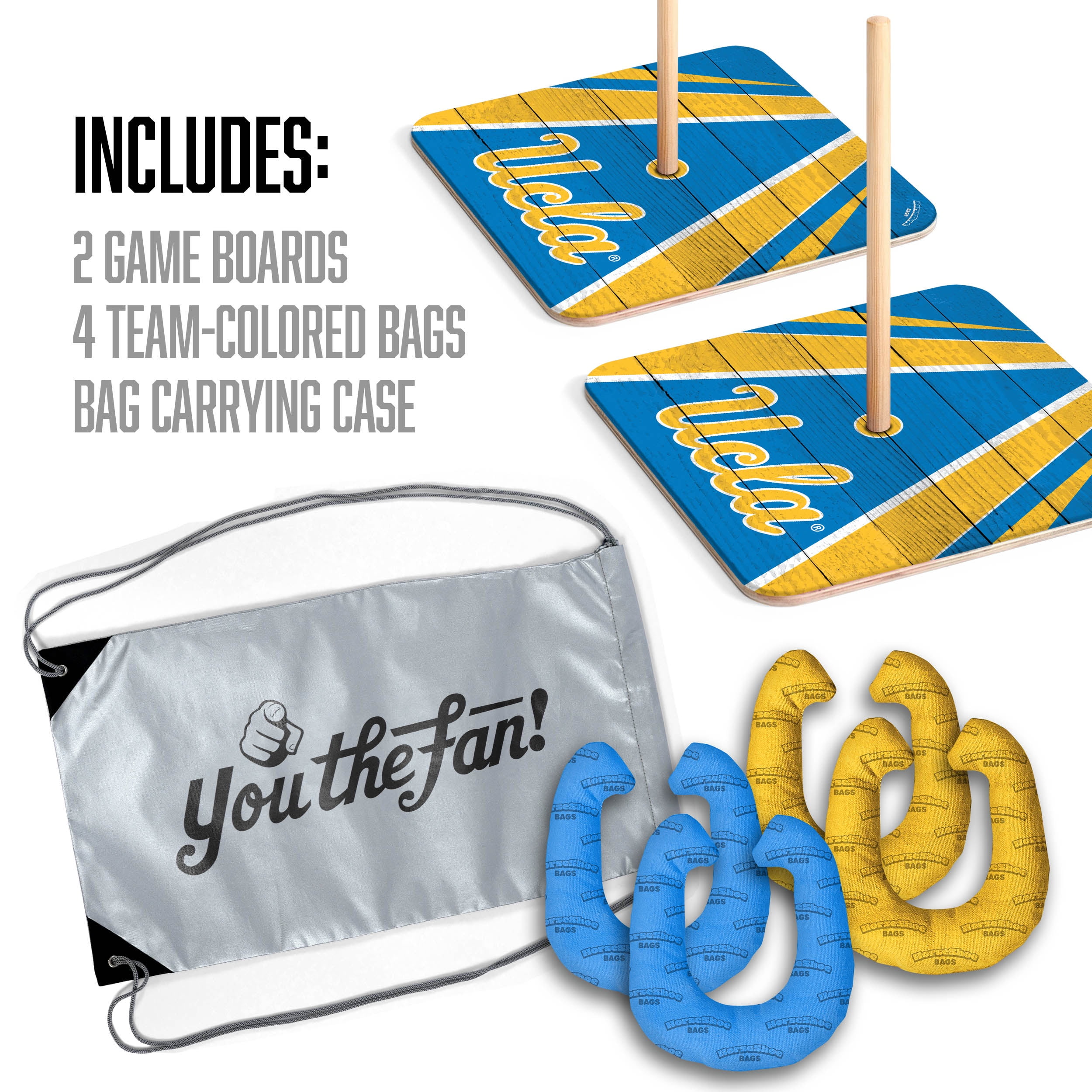 YouTheFan NCAA UCLA Bruins HorseShoe Bags