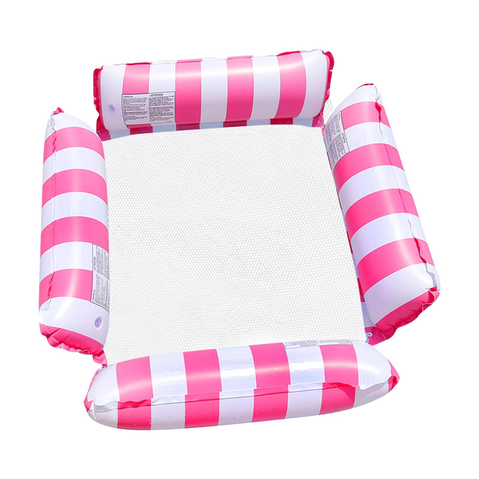 2 Piezas Colchón Inflable Piscina Hamaca De Agua Flotante | Meses sin
