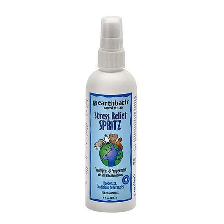 Soothing Stress Relief Calm Pet Anxiety Spray & Natural Dog Shampoo Concentrate (8oz Spritz)