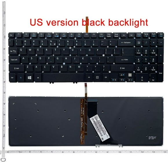 NEW Laptop Keyboard For ACER Aspire V5-531 V5-551 V5-552 MA50 VN7-591 MS2391 VN7-571G MS2395 ZR1 ZRI ZRK US Backlight
