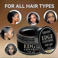 thumbnail image 4 of Natural Edge Control Gel with Castor Oil for All Hair Types Long-Lasting Non-Greasy Formula for Styling and Hair Growth Support, 4 of 5