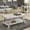 White, variant on Wood - Wide-Angled Leg Design - Living Area - Lodge-Style Room Enhancement
