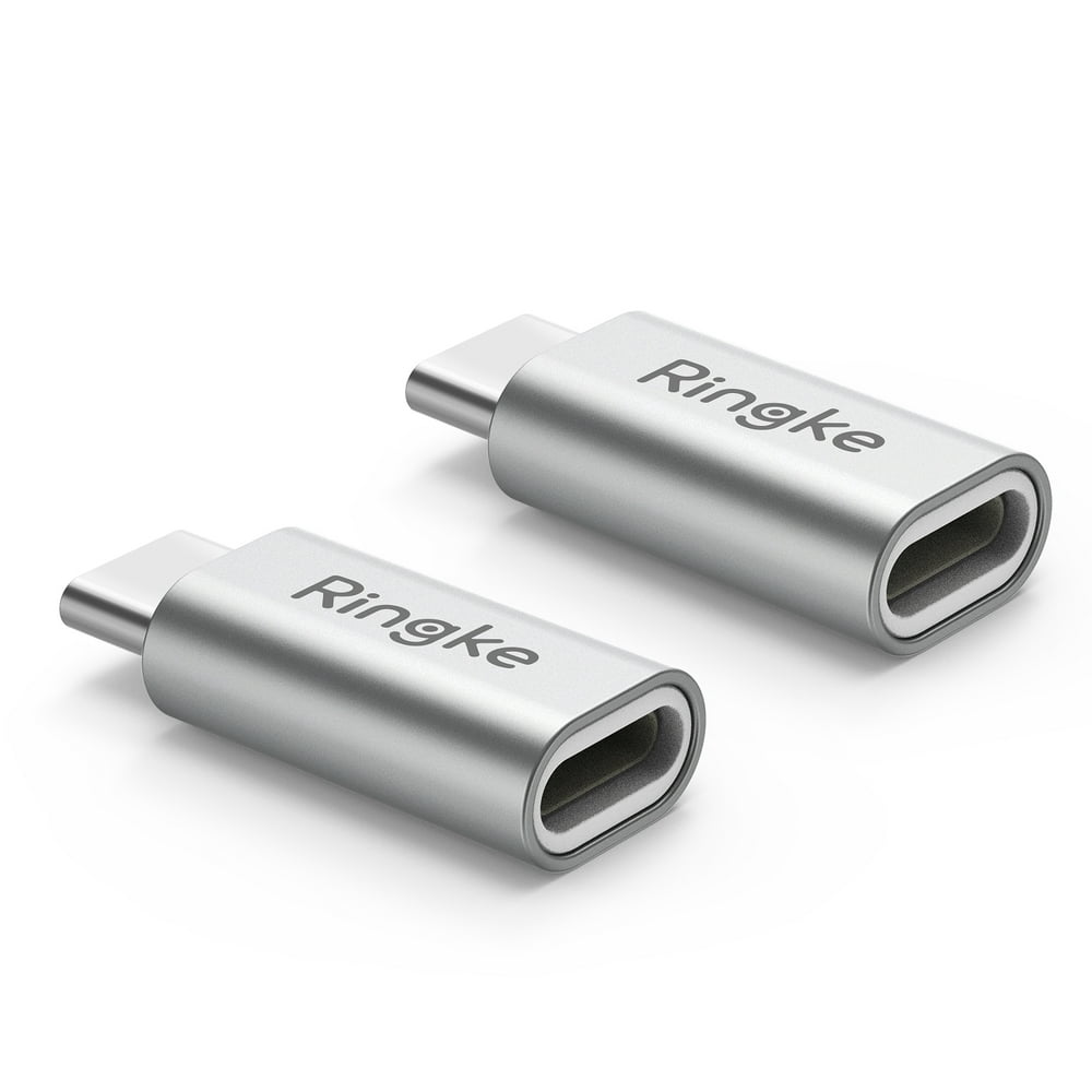 Ringke Adapter Lightning to USB Type C Port Converter [2-Pack]