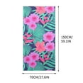 thumbnail image 3 of Clearance Under $5!Yyuenw Microfiber Beach Towel, Microfiber Beach Towels, Oversized Lightweight Quick Dry (60" x 30") Sand Proof, Absorbent, Compact, Beach Blanket, for Swimming,Sports,Gym, 3 of 5