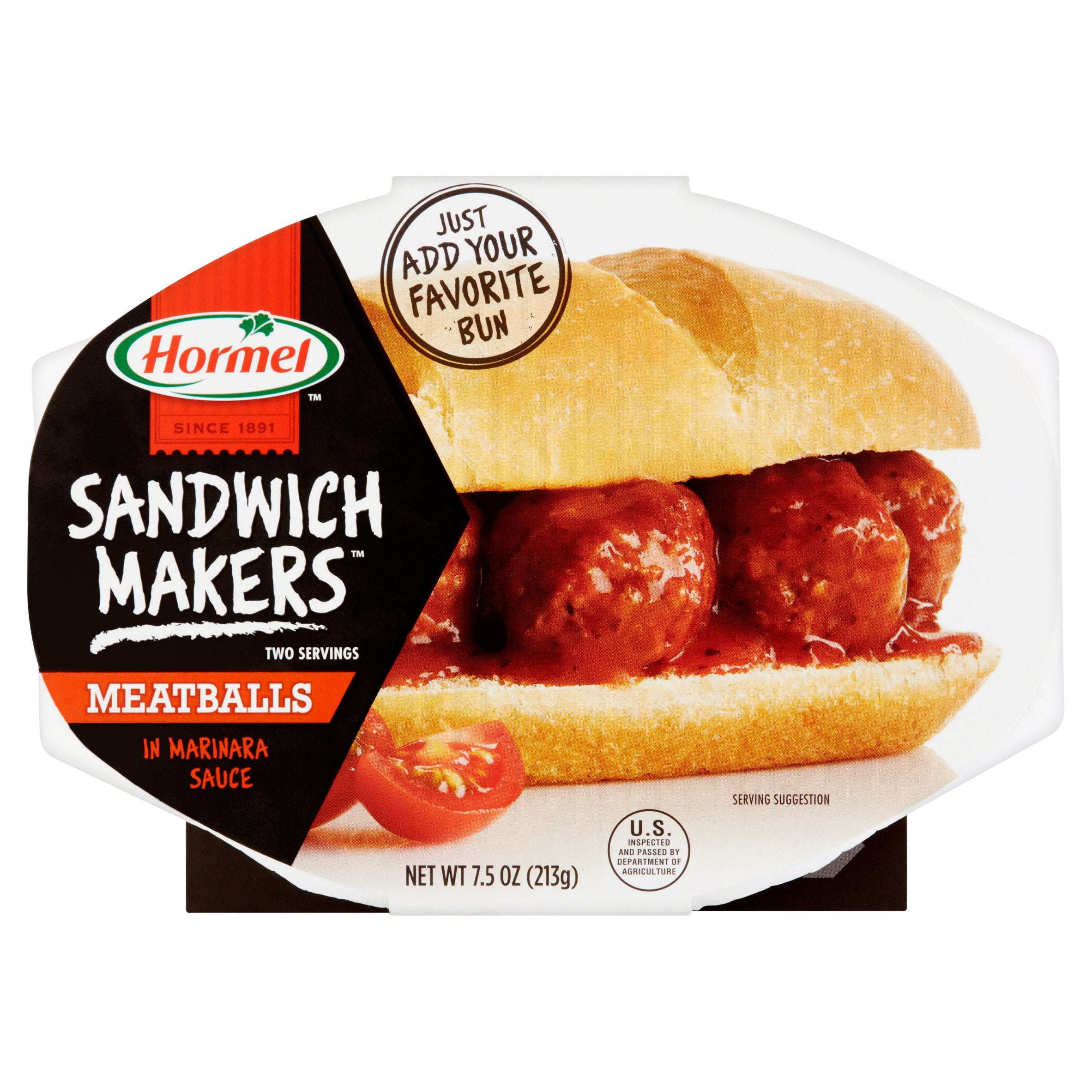 Hormel Sandwich Makers Meatballs in Marinara Sauce, 7.5 oz by Hormel