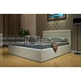 thumbnail image 2 of Greatime BS1111-2 Storage Bed, Full, White, 2 of 2