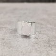 thumbnail image 2 of Natural Rose Quartz Ring, Rough Quartz Gemstone Ring, Birthstone, Wide Band, 925 Sterling Silver, Womens Ring, Christmas, Thanksgiving, Handmade, Statement Jewelry, Rough Gemstone Jewelry, 2 of 6