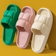 thumbnail image 3 of Women Platform Cloud Slippers Bathroom Home Slippers Non-slip Flip Flops Sandals Couples Fashion Soft Sole EVA Indoor Slides, 3 of 10