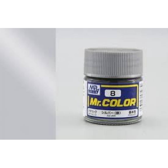 Mr. Hobby Mr. Color 8 Metallic Silver 10mL