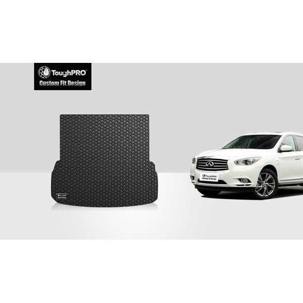 ToughPRO INFINITI QX60 Cargo Mat All Weather Heavy Duty Black